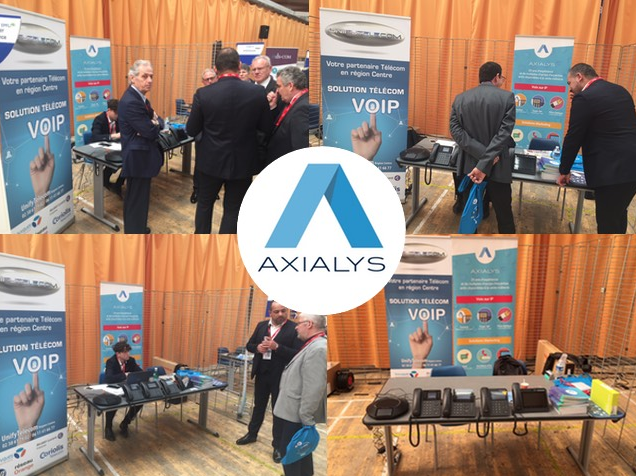 Axialys et son partenaire UnifyTelecom sont présents au salon des maires du Loiret