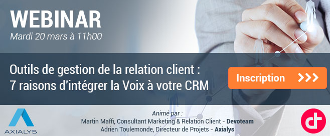 Relation client : 7 raisons d'intégrer la Voix à votre CRM