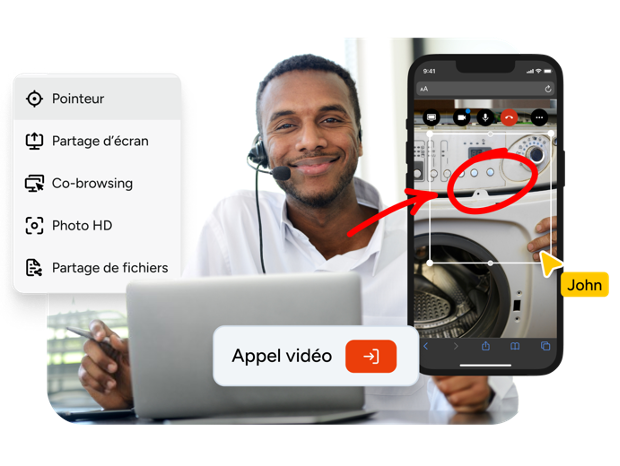 Découvrez comment la visio-assistance facilite la résolution de situations complexes tout en rétablissant une relation client plus humaine et empreinte d’empathie.
